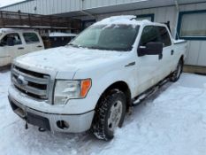 2013 Ford F-150 XLT 4x4 Crew Cab Pick-Up Truck, 150,264 km showing, VIN #: 1FTFW1EF4DFD43201
