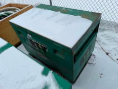 Greenlee Job Box w/ Asst. Cable, Tirfors, etc.