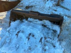 Skid Steer Digging Bucket Attachment