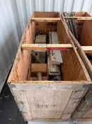Crate of Asst. Lighting, Electrical Heaters, Motors, etc.