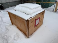 Crate of Assorted Plastic Plumbing Fittings