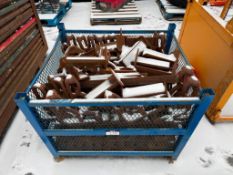 Metal Crate of Asst. Steel Parts