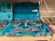 Makita HR4002 SDS-Max Rotary Hammer w/ Case, Bits, etc.