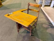 Old School Chair w/ Missing Drawer