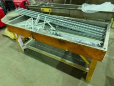 79” X 30” Stainless Sink w/ Asst. Metal Racking