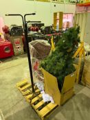 Pallet of Asst. Chair, Christmas Tree, Coat Rack