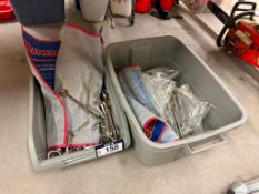 Lot of (2) Bins of Asst. Combination Wrenches