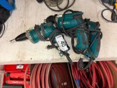 Lot of (3) Asst. Makita Electric Drills
