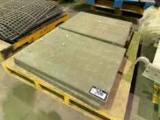 Lot of (4) Concrete Sidewalk Blocks