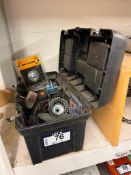 Toolbox of Asst. Abrasive Wheels, Wire Cup Brushes, etc.