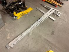 Lot of Asst. Aluminum Drywall T-Squares