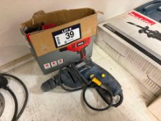 Lot of (1) Mastercraft Electric Drill and (1) Skil 3/8” Corded Drill