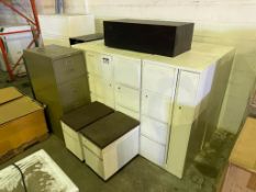 Large Lot of Asst. File Cabinets, etc.