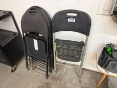 Lot of (4) Folding Chairs