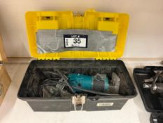Makita 3709 Electric Router w/ Plastic Toolbox