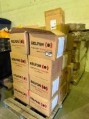 Pallet of Asst. Boxes of Folders, Binders, etc.