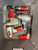 Lot of Asst. Pneumatic Tools, Including (3) Pneumatic Impacts, (1) Pneumatic Grinder, (1) Pneumatic