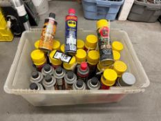 Lot of Asst. Expanding Foam and White Lithium Grease