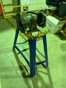 Power Fist 3/4HP 8” Bench Grinder w/ Light and Steel Stand