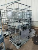 Lot of (2) IBC Tank Skids