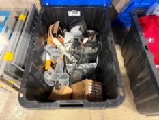 Tote of Asst. Radio Chargers, Radios, etc.