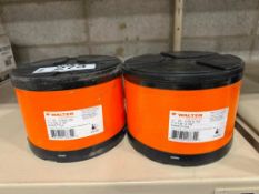 Lot of (2) Walter 7”X1/8”X7/8” Pipefitter Discs