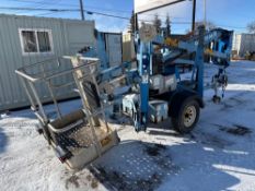 2007 Genie TZ34/20 Electric Man Lift, 500lb. Capacity, 202hrs Showing
