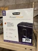 Fellowes Power Shred Paper Shredder