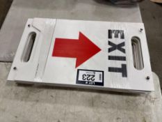 Lot of Asst. Exit Signs