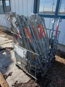 Lot of Approx. (38) MSA D6 HLL Stanchions