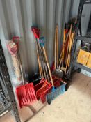Lot of asst. Shovels