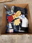 Lot of Asst. Gloves, Tape, Safety Glasses, etc.