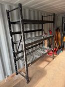 Lot of (2) Shelving Units