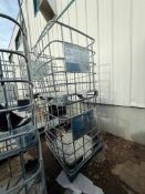 Lot of (2) IBC Tank Skids