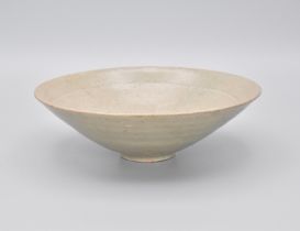 A KOREAN CELADON CONICAL BOWL GORYEO DYNASTY, 12TH/13TH CENTURY