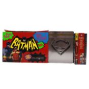 A large collection of DC comic related DVDs and Blu-Rays