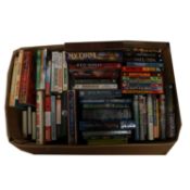 A large collection of adventure books