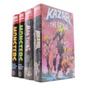 Marvel Comics: Omnibus, Monsters, The Man-Thing & Kazar the Savage