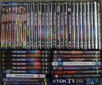 Doctor Who: A collection of mainly DVDs about Doctor Who
