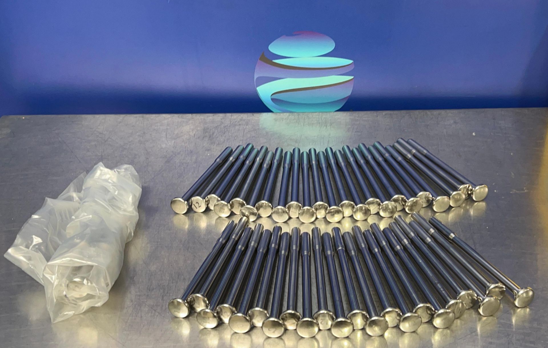 Lot of Stainless Steel Orthopedic Bone Graft Impactors - Caspar Style Tamp - Image 9 of 12