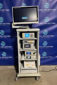 Stryker 1588 Endoscopy Cart