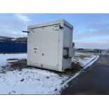 Denios REP-B315.30 hazardous goods container storage unit, capacity for 2 x 8 barrels