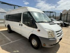 2013 FORD TRANSIT MINIBUS EX UK MOD GOSAD CONTRACT