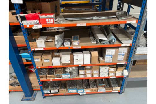 Nut + Bolt Rack + Contents