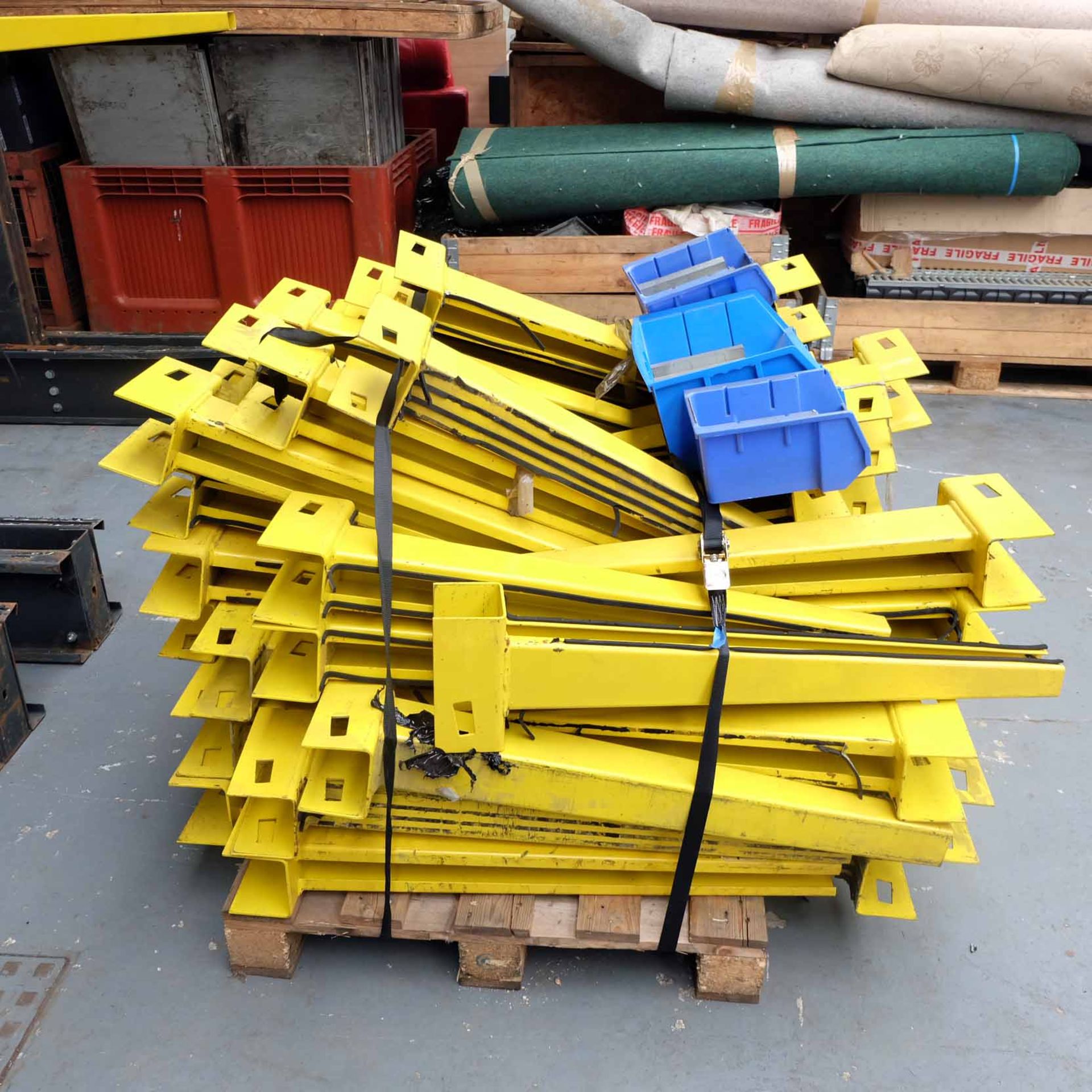 Double Sided Tall Racking. Approx Height 5.4m. 1620mm x 1900mm Approx. Pallet of Arms 825mm Long.  - Image 7 of 10