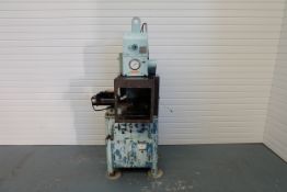 Pilot Works Type 13 Hydraulic Press. Table Size 300mm x 225mm. Throat 160mm. Daylight 180mm.