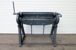 Besco F.J Edwards Manual Folder. Capacty 36".