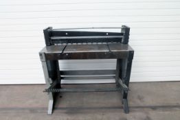 Besco F.J Edwards Manual Guillotine. Capacity 36".