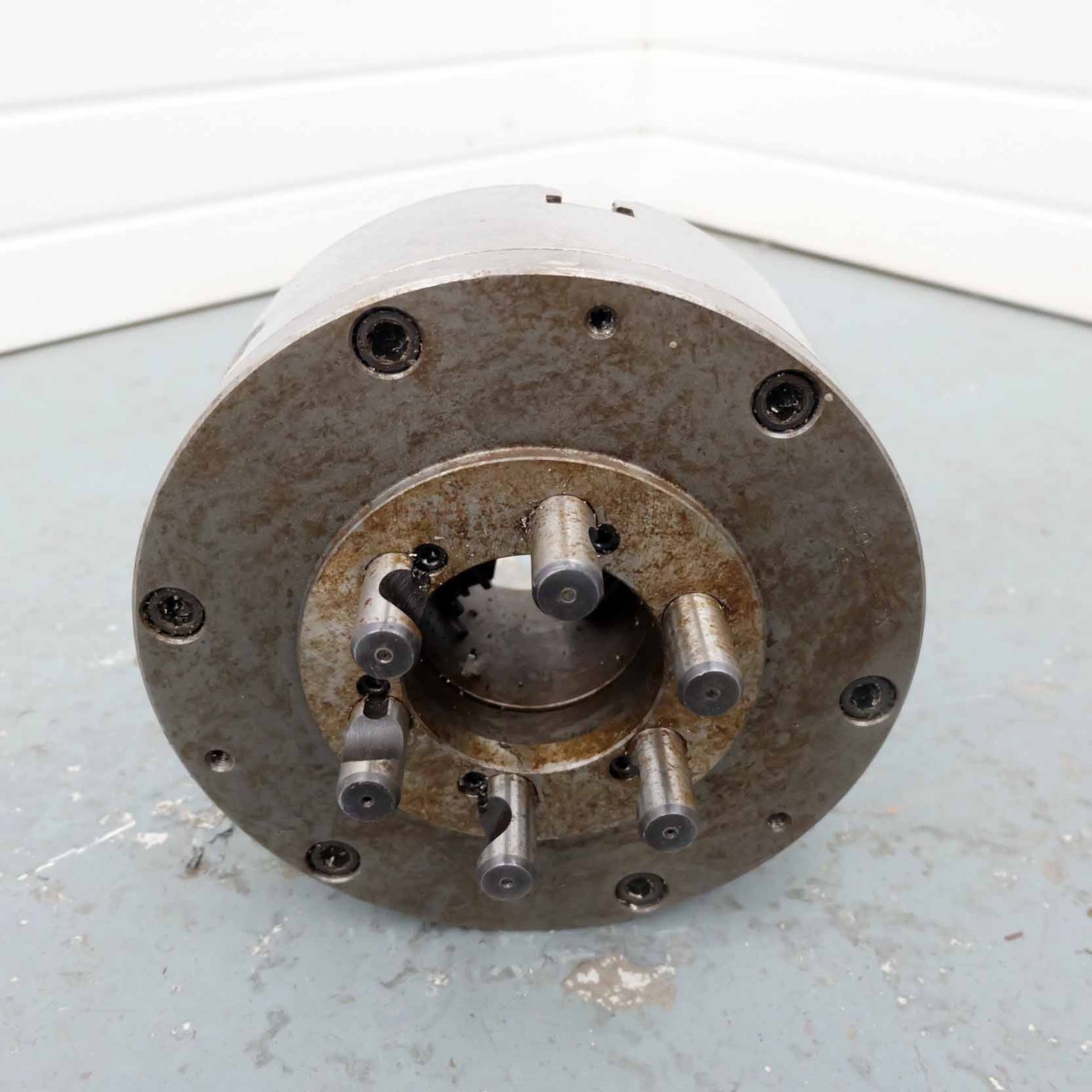 Bison 3 Jaw Scroll Chuck. Size 250mm Diameter. Camlock D1-5 Fitting. Spindle Bore 75mm. - Image 4 of 4