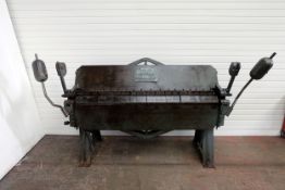 Oliver Heavy Duty Manual Box & Pan Folder. Capacity 6ft.